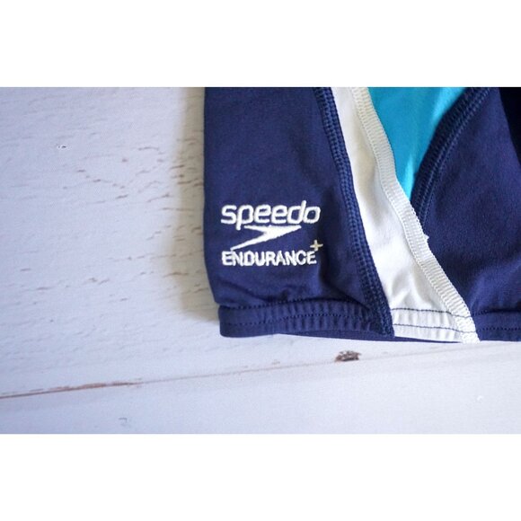 Speedo Men Navy/Blue Jammer Swimwear Bottoms – Size 22, NWT - Picture 9 of 9